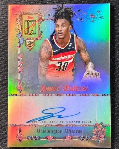 2025 Topps Signature Jamir Watkins Base (RAW)