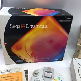Sega Dreamcast Video Game Console White HKT-3020