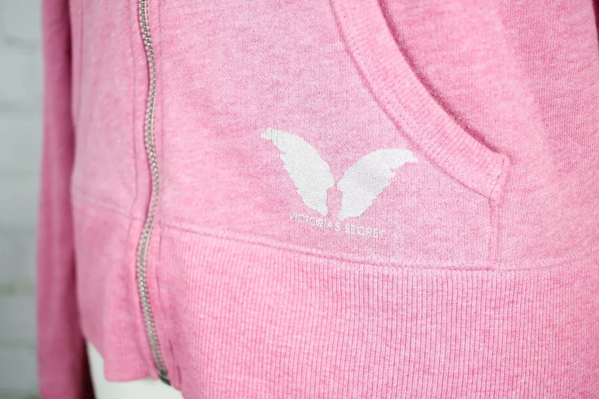 Victoria s Secret Supermodel Essentials Hoodie Full Zip Sweatshirt