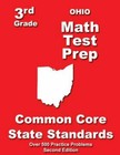 Ohio 3rd Grade Math Test Prep : Common Core State Standards, Paperback ...