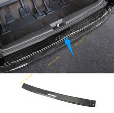 For Toyota Sienna 2011-2020 Black Titanium Rear External Bumper Doorsill Trim