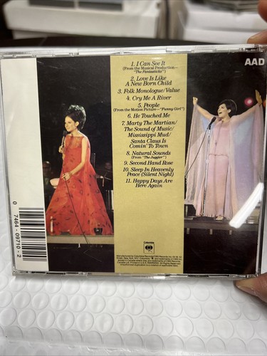 A Happening in Central Park by Barbra Streisand (CD, Jul-1989, Columbia (USA)) - 第 2/2 張圖片
