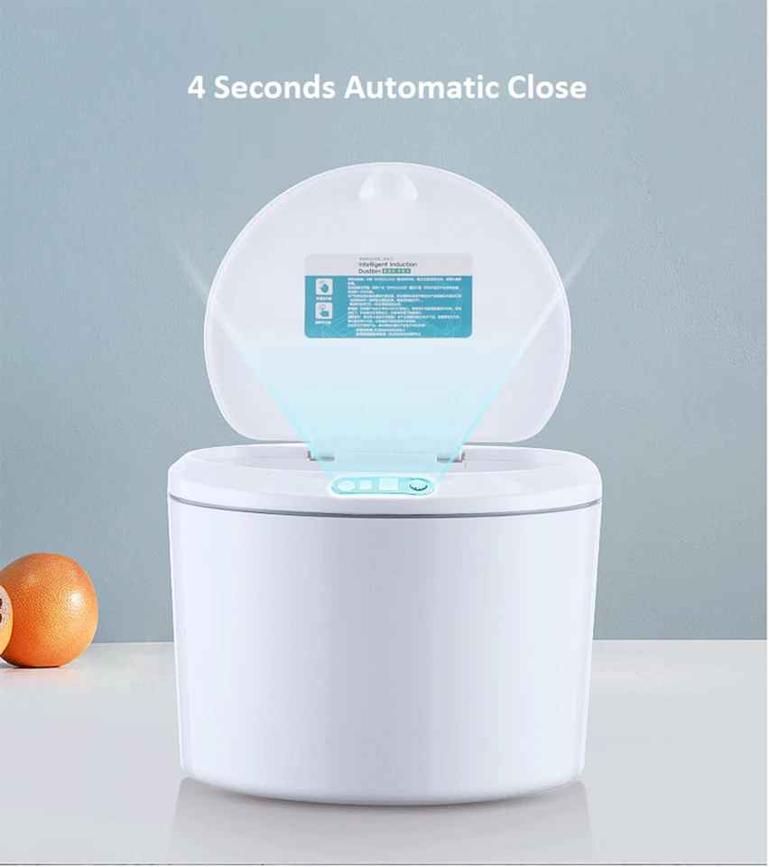 Infrared Automatic Touchless Hands Free Trash Storage Can & Sanitizer dispenser - Image 3 of 4