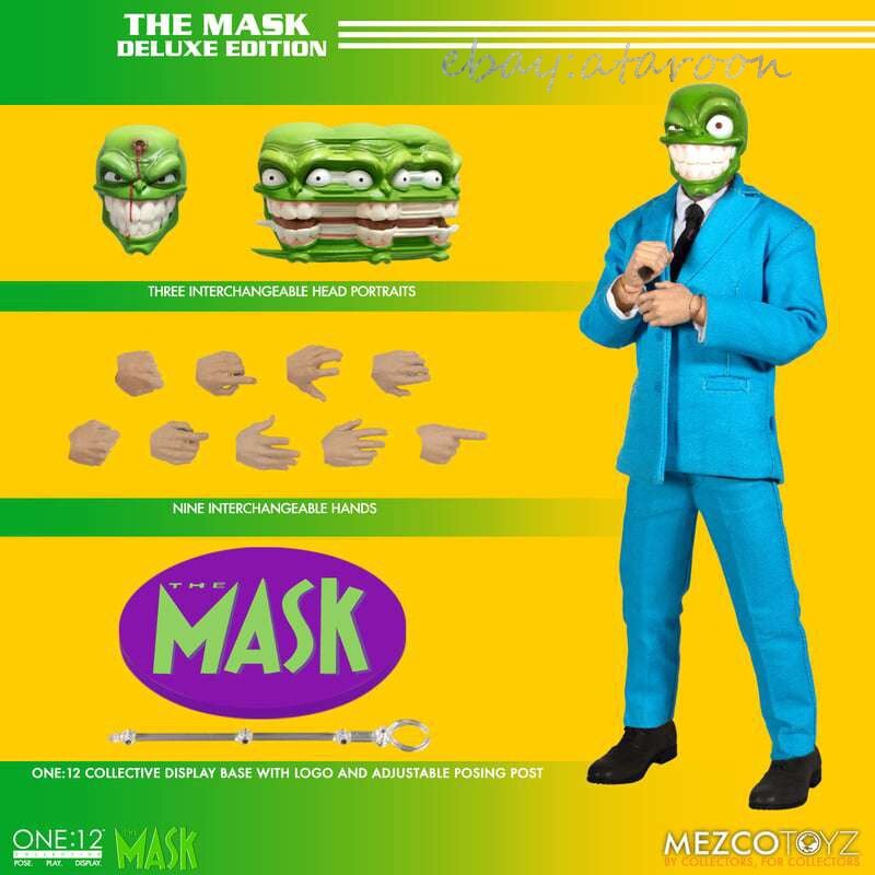 3Dデコライト『ハルク』マスク, ハンズ セット Mezco The Mask Deluxe Edition One:12 Collective Action Figure | eBay