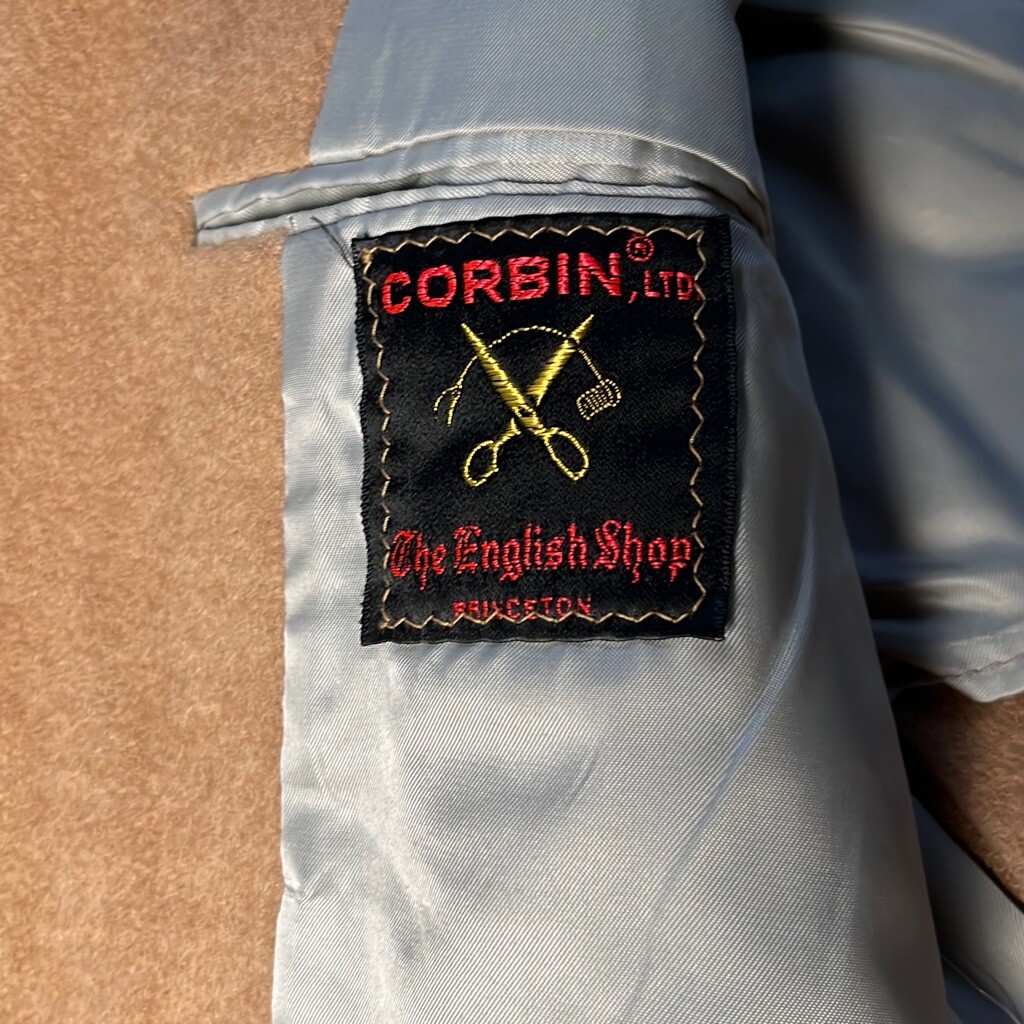 Corbin Solid Light Brown Flannel Wool/camel hair?… - image 11