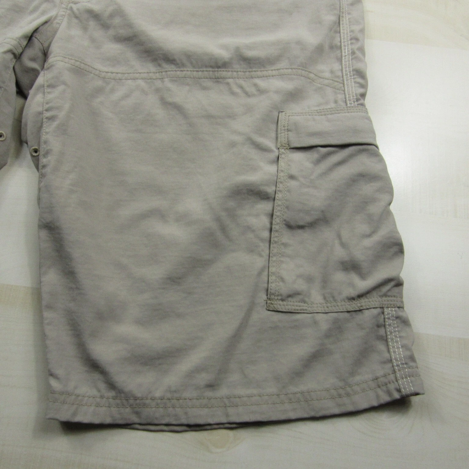 prana zion cargo pockets outdoor hiking nylon tech shorts