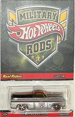 83 CHEVY SILVERADO Custom Hot Wheels Military Rods Series Clone | eBay