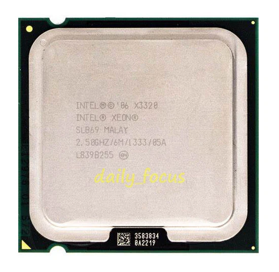 Intel Xeon X3210 X3220 X3230 X3320 X3330 X3350 X3360 X3370 LGA775 CPU Processor - Image 3 of 4