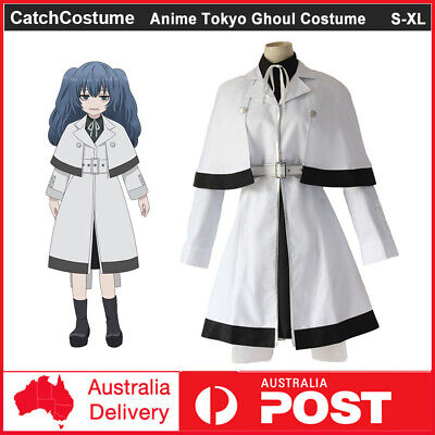 Tokyo Ghoul Yonashi Saiko Anime Cosplay Costume Shawl + Jacket + Shirt  + Skirt + Belt + Ribbon + Wig,L: Buy Online at Best Price in UAE 