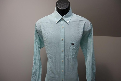 Southern Proper Dress Shirt Blue Long Sleeve Casual Button Up Mens Size Medium - Picture 2 of 7
