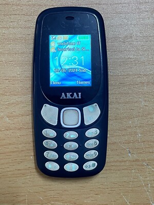Akai akmf130s Dual Sim Cell Phone with Original Battery