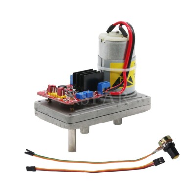 DC 12V to 24V Metal Gear High Torque Servo 100kg/cm w/Potentiometer for Robot