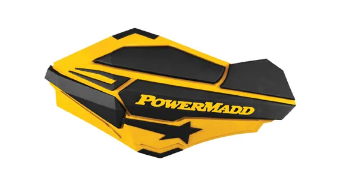 Powermadd Sentinel Handguards Ski Doo Yellow Yamaha Honda Suzuki Kawasaki ATVs