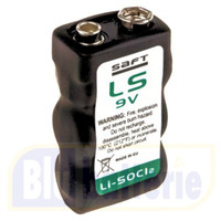 3LS14250 Ls 9V Saft 9 Volt Batteria Litio Li-Soci2 Size 9 Volt 1,20 Ah