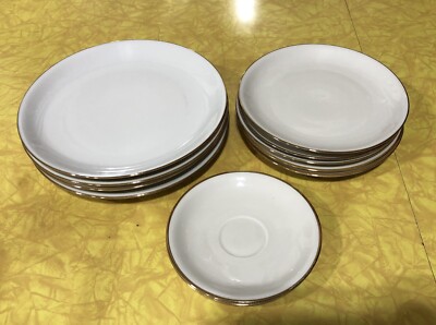 10 Pieces Eschenbach Bavaria Germany Dinner Plates Salad Saucer