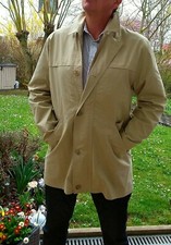 Neu! Louis Feraud Sports Trenchcoat Kurzmantel Herrenmode Größe 52