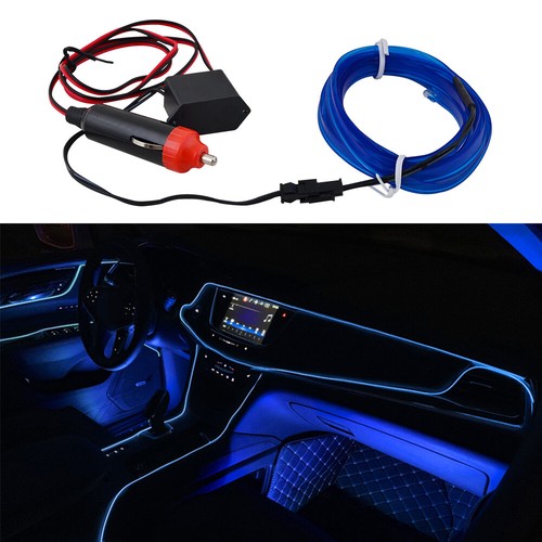 12V LED Car Interior Atmosphere String Strip Light Fits VW for Golf MK4 5 6 7 CC - Picture 9 of 11