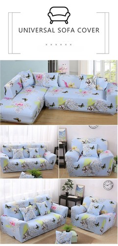 Sofa Covers Seater 2 3 4 Elastic Settee Stretch Slipcover Couch Floral Protector - Picture 4 of 50