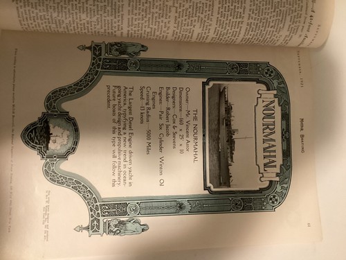 Vintage Motor Boating magazine September, 1921, Export/Commercial Boat Number - Picture 5 of 5