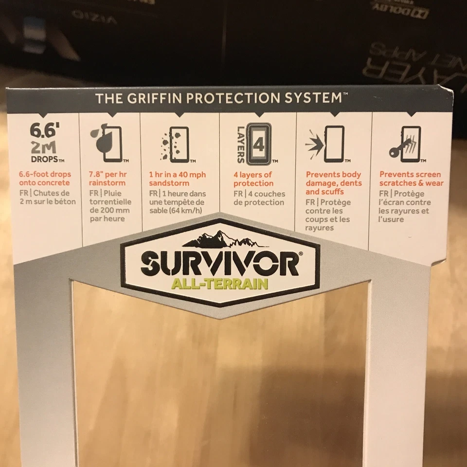 Funda rígida Griffin Survivor Extreme Duty Samsung Galaxy S3 y funda con clip para cinturón Foto 4 de 4