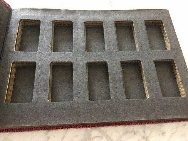 The Three Caftels cigarettes picture photo album 100 slots British Make  England