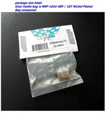 Robinson Racing 1016 Pinion Gear 48P 16T 1/8" 3mm Package Mis-Label Unopened