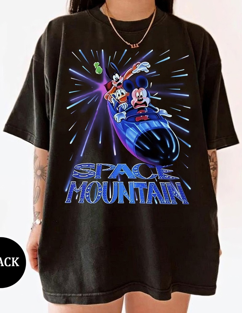 Disney Mickey and Friends Space Mountain Unisex Adult Kid Tee