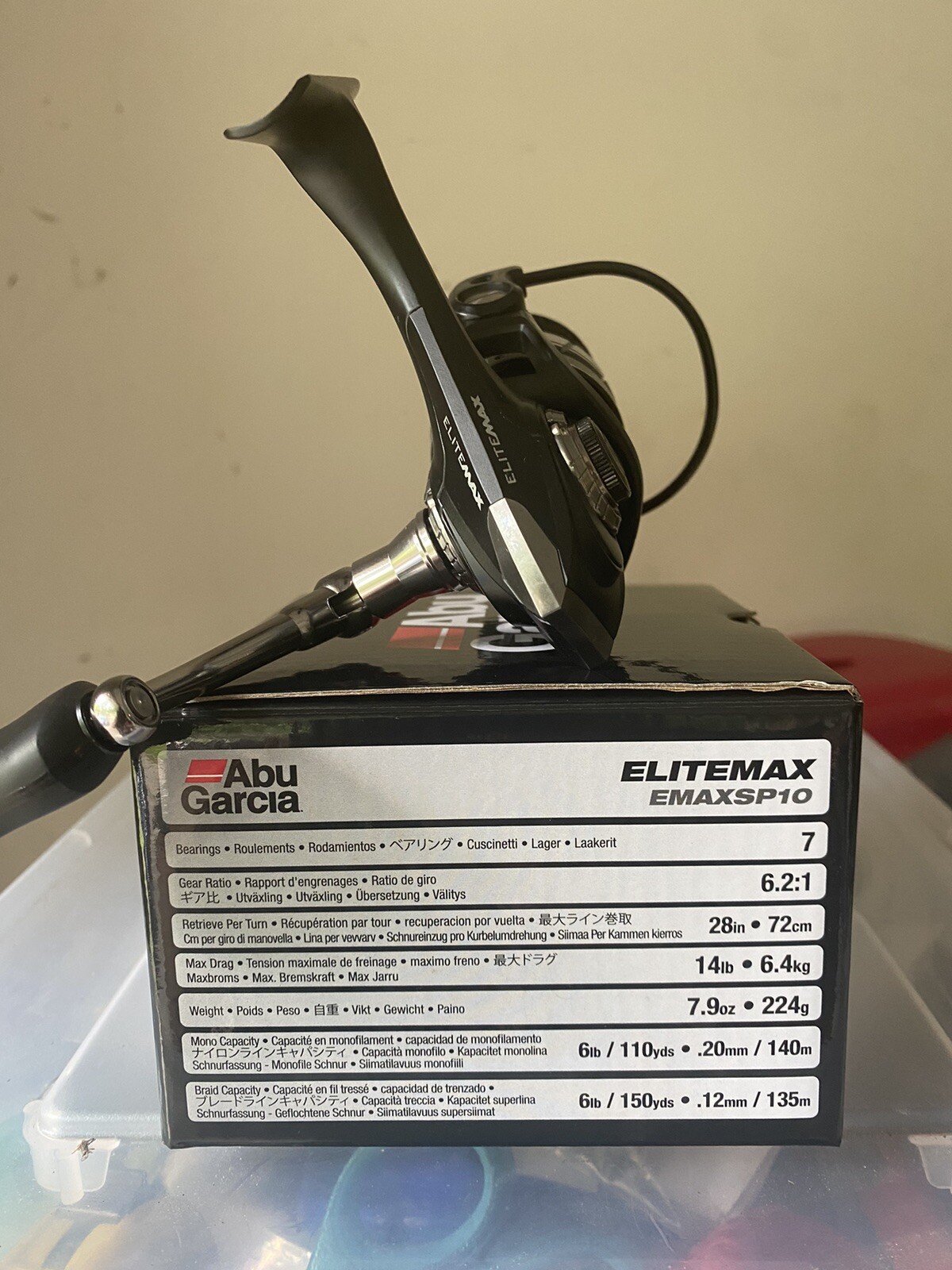 Abu Garcia Elite Max Spinning Fishing Reel Elite Max-10