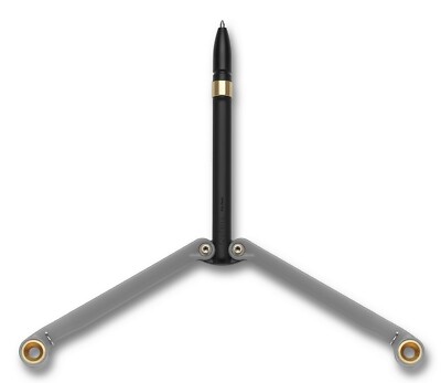 SPYDERCO BaliYo Flip Pen Heavy Duty Gray & Black USA Made YUS114