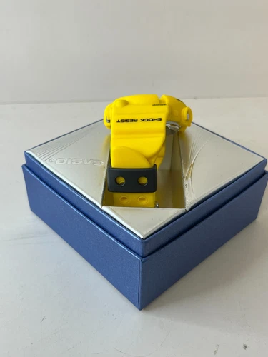 CASIO G-SHOCK GF-8250-9JF Yellow Rubber Solar Digital Watch FROGMAN Unused Japan - Picture 6 of 24