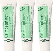 Calmoseptine The Original Healing Ointment 4oz each Three Pack 