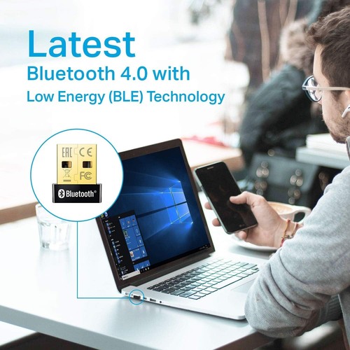 Bluetooth Adapter for PC USB 4.0 Nano Receiver Wireless Dongle for Windows De... - Picture 9 of 9
