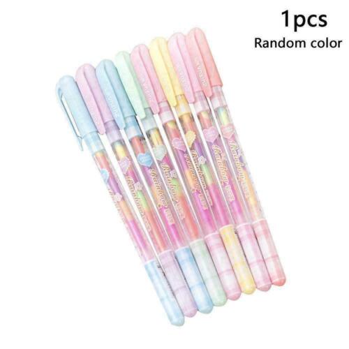 1pc Highlighter Pastels Colorful Ink Rainbow Color Pen Color Pens -US G B8Y8 - Picture 3 of 10