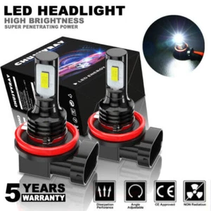 2X LED Kit phare H11 6000K Ampoules à faisceaux hauts/bas pour Nissan Altima 2007-2018