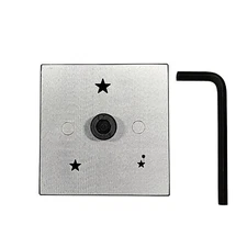 Disc Cutter Star Shape with 3 Punches Size 1/6"-5/16"