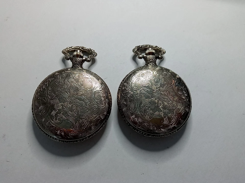 Pocket Watch , Japan movement JAS Sailing Ship on Cover, lot of 2, 10222408 - Image 4 of 4