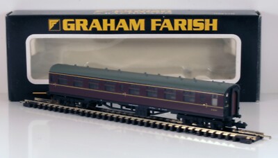 Graham Farish 'N' 374-053E BR Mk1 SK (Second Corridor) Maroon
