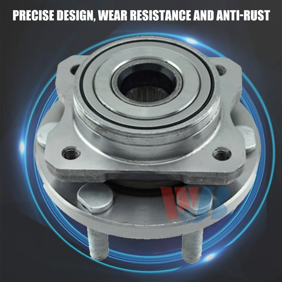 2x Front Rear Wheel Bearing Hub Assembly for Dodge Viper/SRT Viper 513132 - Imagem 4 de 4