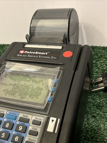 HYPERCOM T7 Plus Credit Card Machine and Power Supply - Picture 6 of 13