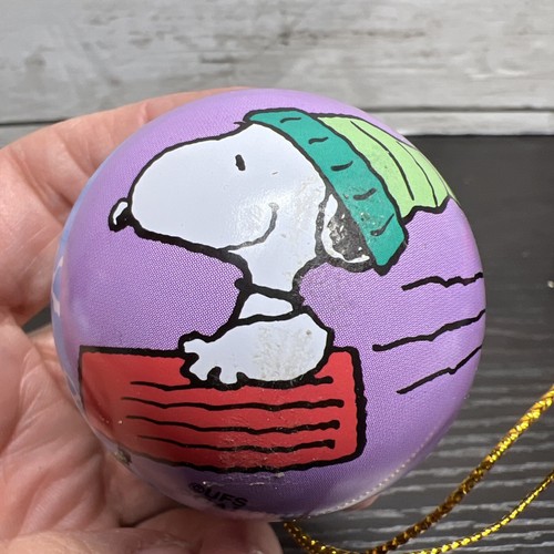 Lote de adornos de bola de galería Peanuts UFS Snoopy - Imagen 9 de 13