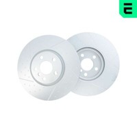 Optimal 2X Bremsscheiben Vorne BelüFtet Beschichtet FüR Mini Mini F56 F55 F57