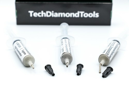 Diamond Paste Kit 3 Syringes 4000 8000 50000 Grit x 5 g (H) 50% Concentration - Picture 9 of 9