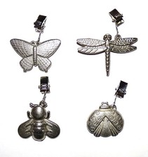 4x Tischdeckengewicht / Insekten / Tischgewicht / Tiere / Metall / Wogati