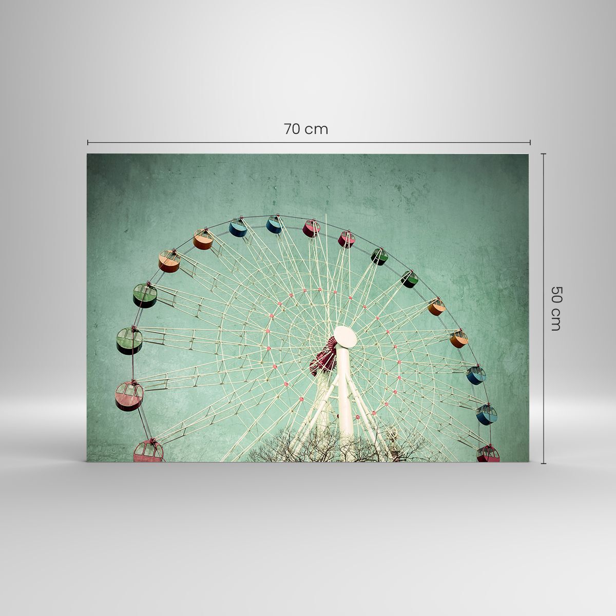 Moderne Impression sur Verre Moto feu abstraction Image Tableau en