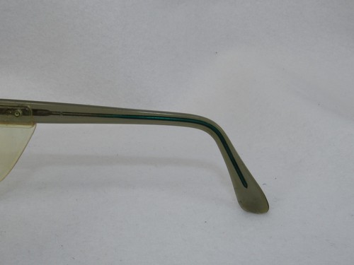 VTG Titmus Eye Glasses Z87 Gray Horn Rimmed Rockabilly Frames Only - Picture 5 of 11