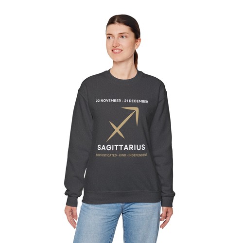 Sagittarius Crewneck Sweatshirt, Zodiac Sign, Anthropologie Inspired, Dates, - Picture 30 of 105