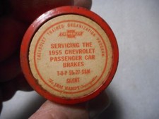 Vintage 1955 Chevrolet Servicing Passenger Car Brakes Silent Film  Container