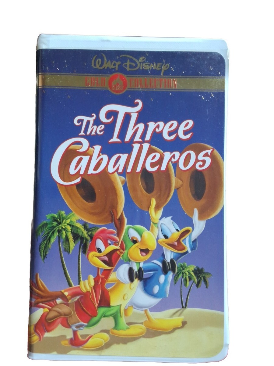 Disney The Three Caballeros (VHS, 2000, Gold Collection