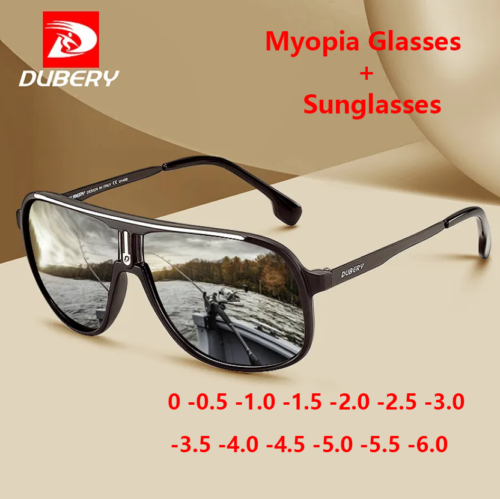 Oversize Myopia Nearsighted Glasses For Men Outdoor Driving Shade Sunglasses Hot - Picture 1 of 23