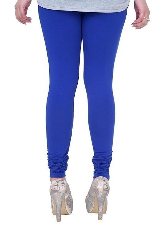 Women Cotton Leggings Churidar Stretchable Legging Solid Indian Pant